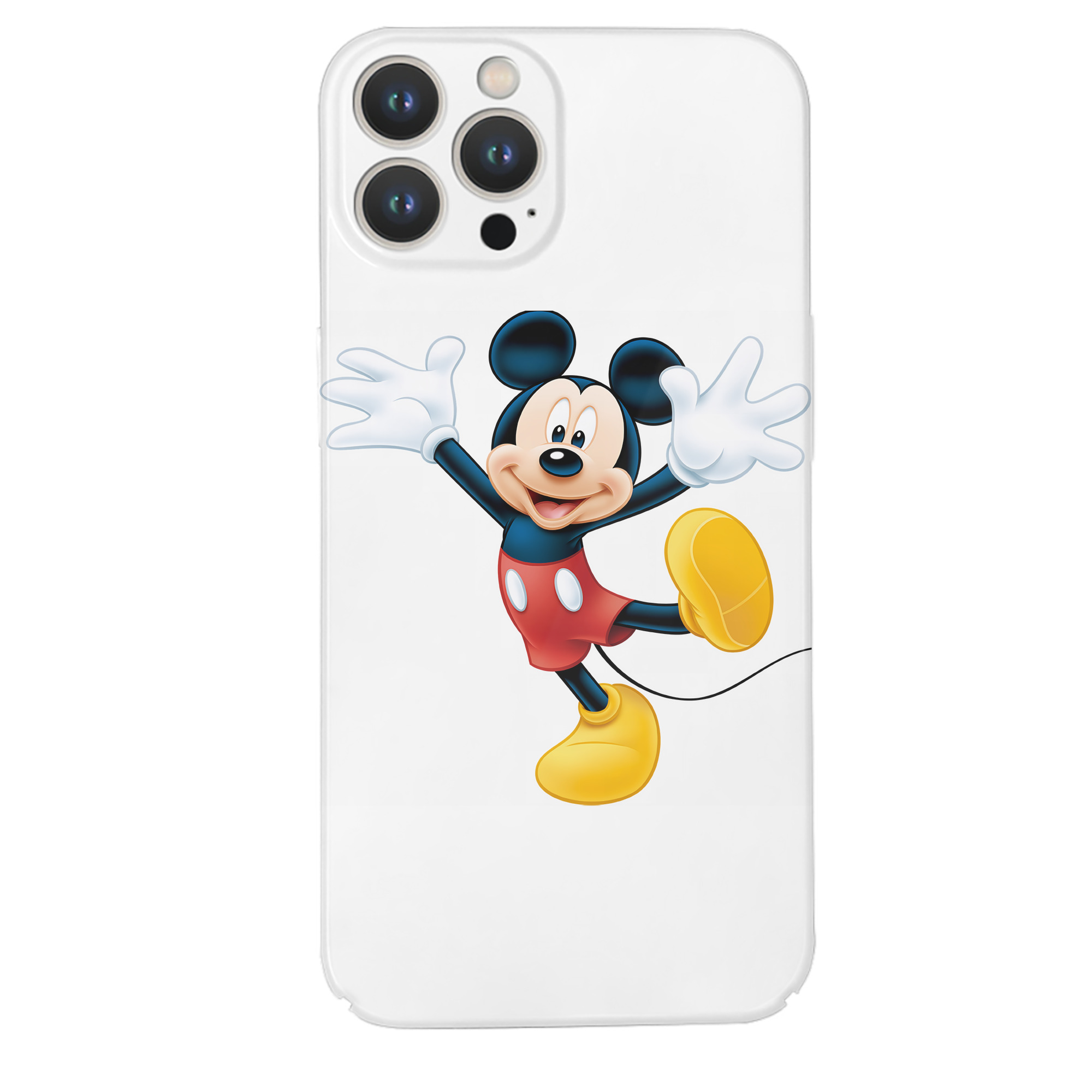 （画像用） ミッキーマウス Mickey Mouse 【iPhone 14シリーズ対応】ハードケース